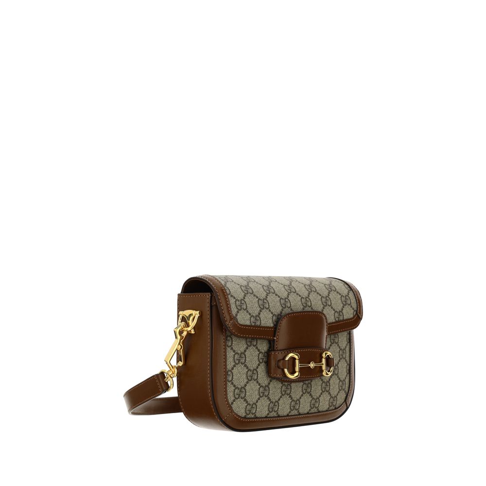 Braune Handtasche aus Polyethylen