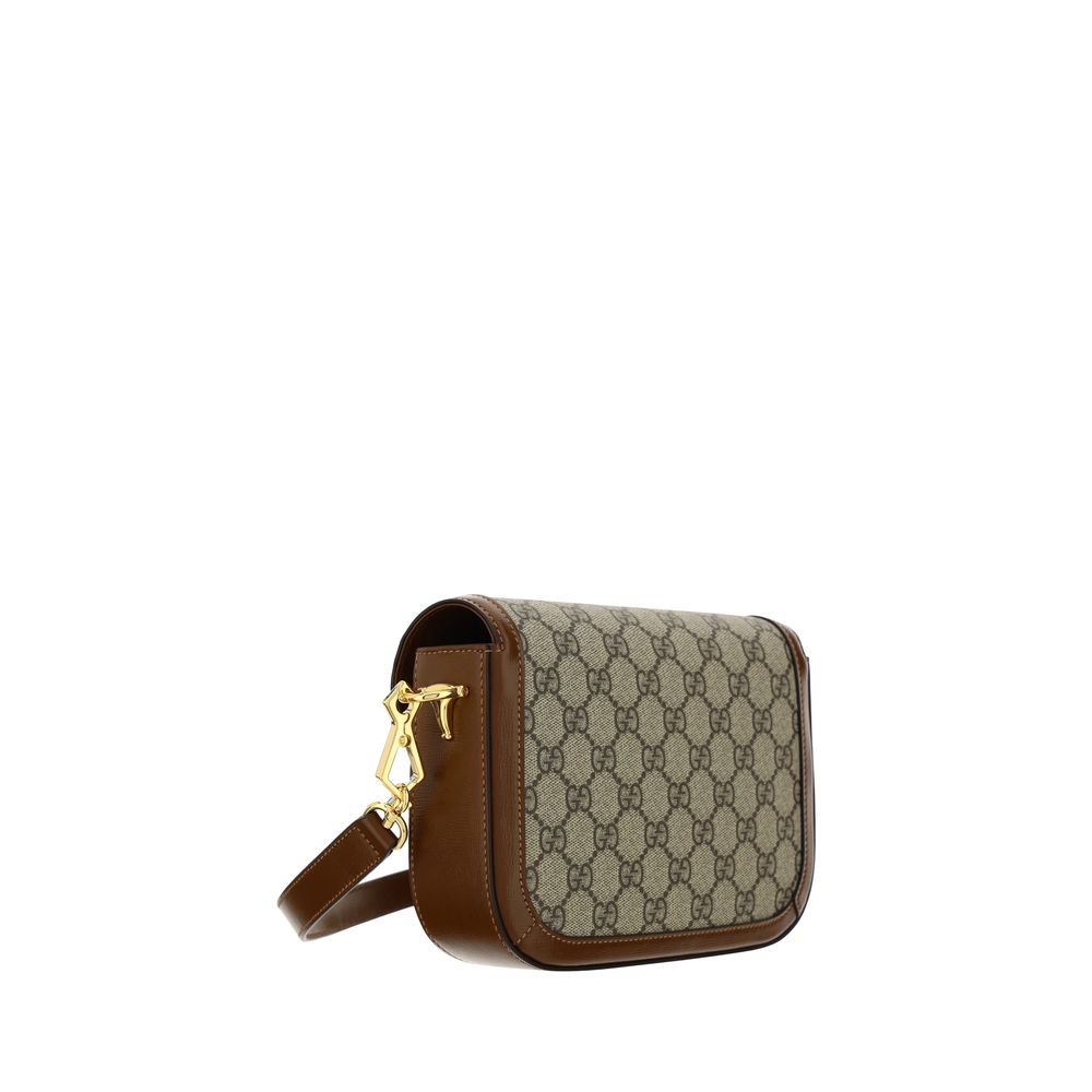 Braune Handtasche aus Polyethylen