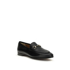Schwarze "Bos Taurus" Kalbsleder Loafer zum Hineinschlüpfen