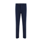Blaue Baumwoll-Freizeithose Brunello Cucinelli