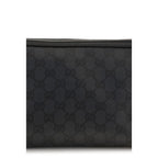 Schwarze Clutch aus Stoff