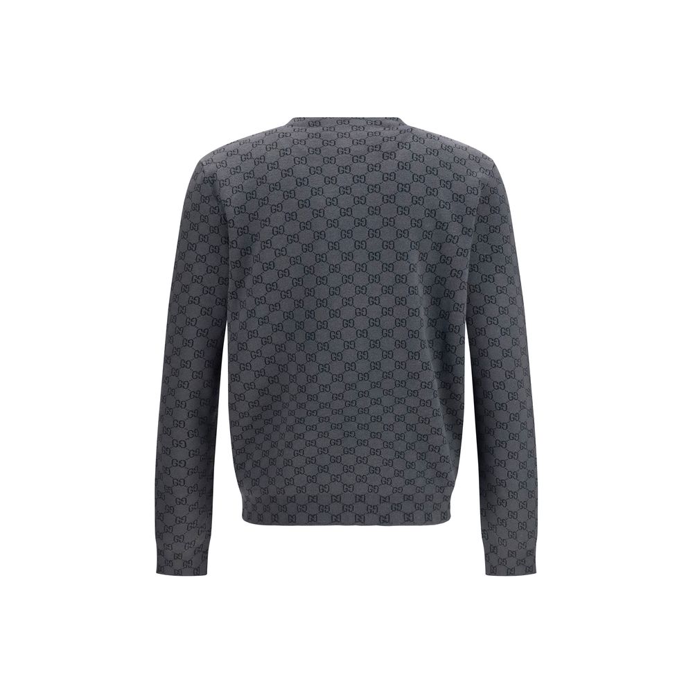 Grauer Woll Cardigan Ovis Aries