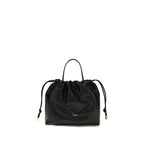 Schwarze Lammleder Schultertasche Ovis Aries Aries