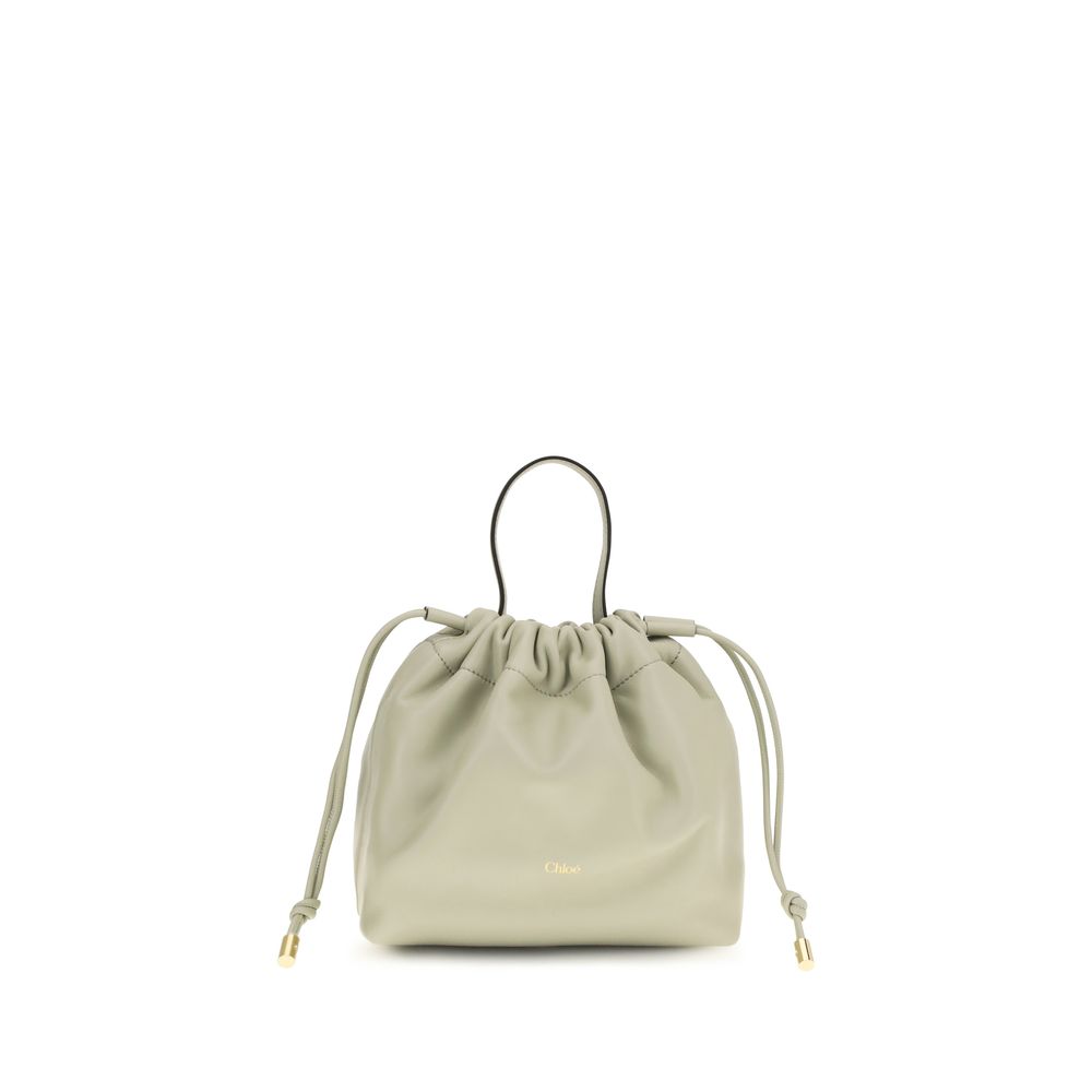 Graue Lammleder Schultertasche Ovis Aries Aries