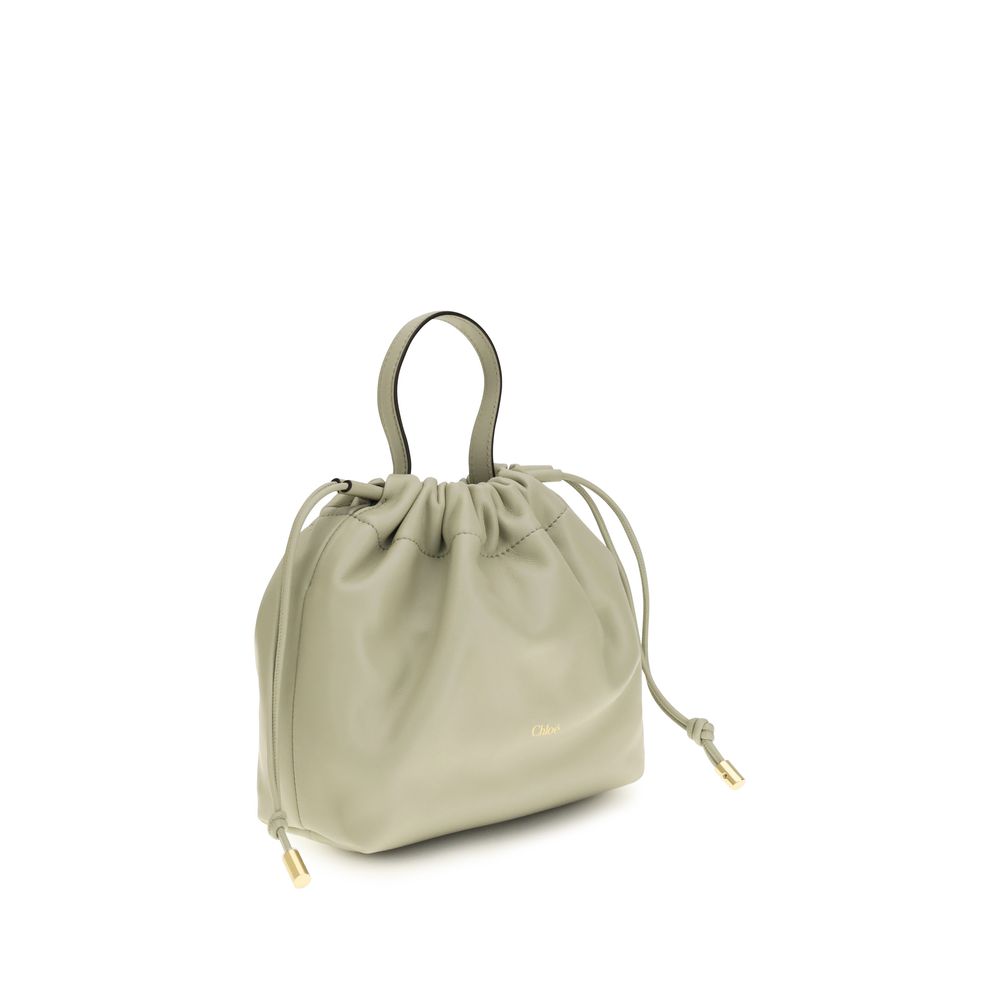 Graue Lammleder Schultertasche Ovis Aries Aries