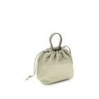 Graue Lammleder Schultertasche Ovis Aries Aries