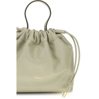 Graue Lammleder Schultertasche Ovis Aries Aries