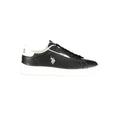 Schwarzer Polyester Sneaker