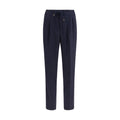 Blaue Hose aus Wolle Oves Aries