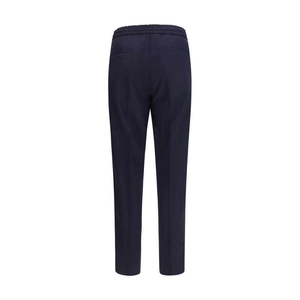 Blaue Hose aus Wolle Oves Aries