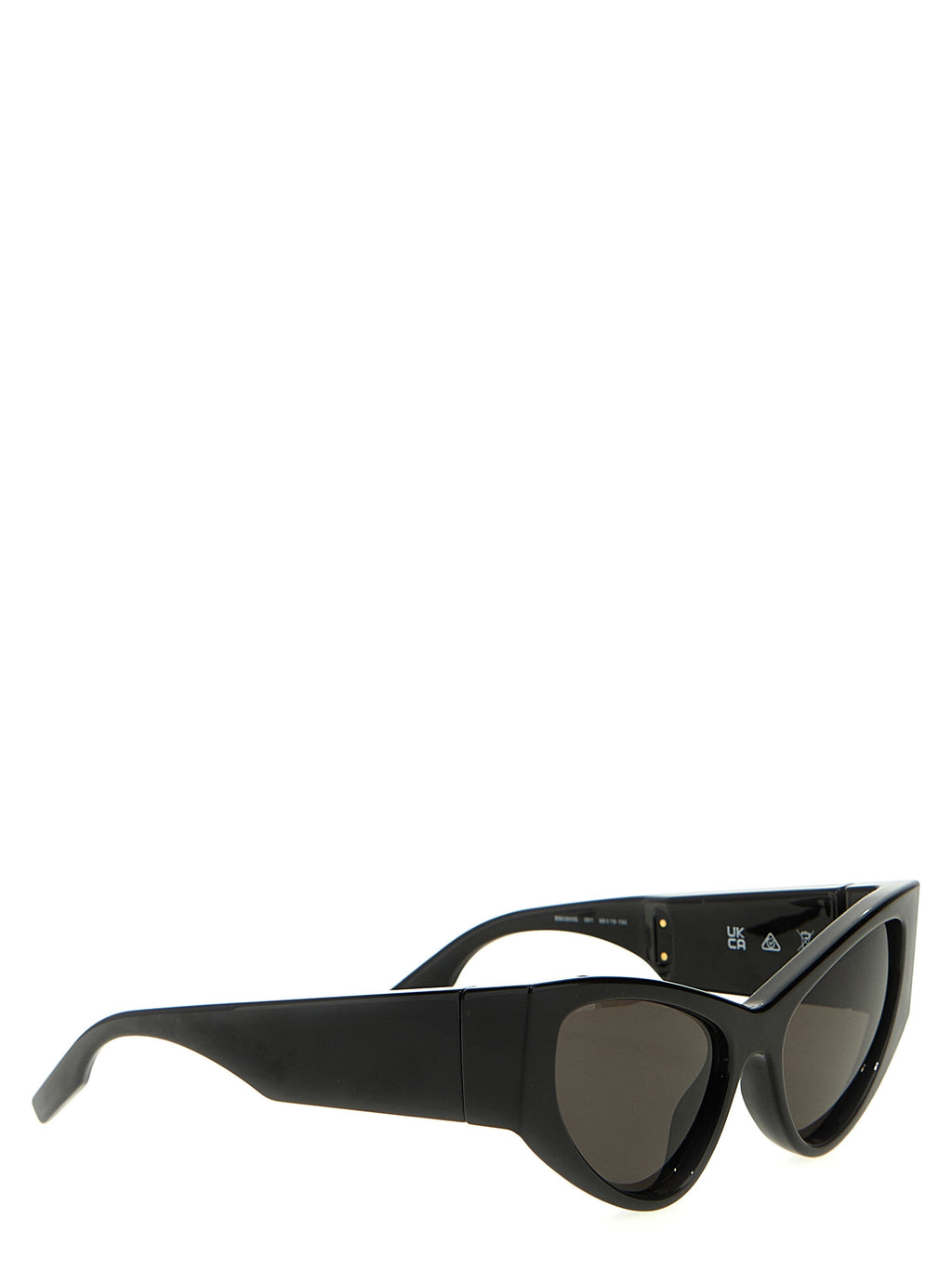 Schwarze Sonnenbrille aus Polyamid 272945BM