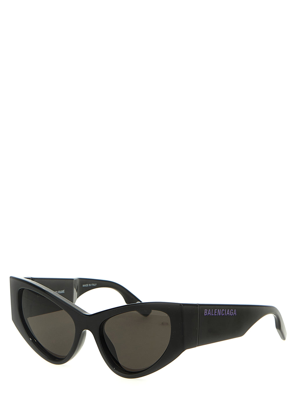Schwarze Sonnenbrille aus Polyamid 272945BM