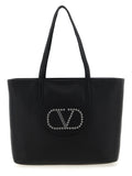 Schwarze Kalbsleder-Tasche