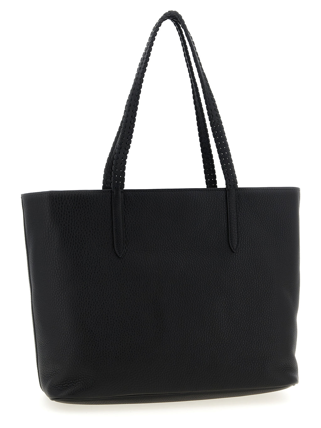 Schwarze Kalbsleder-Tasche