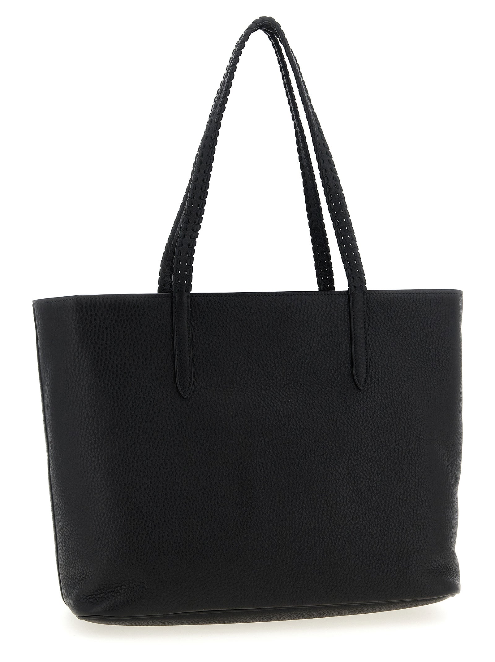 Schwarze Kalbsleder-Tasche