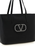 Schwarze Kalbsleder-Tasche