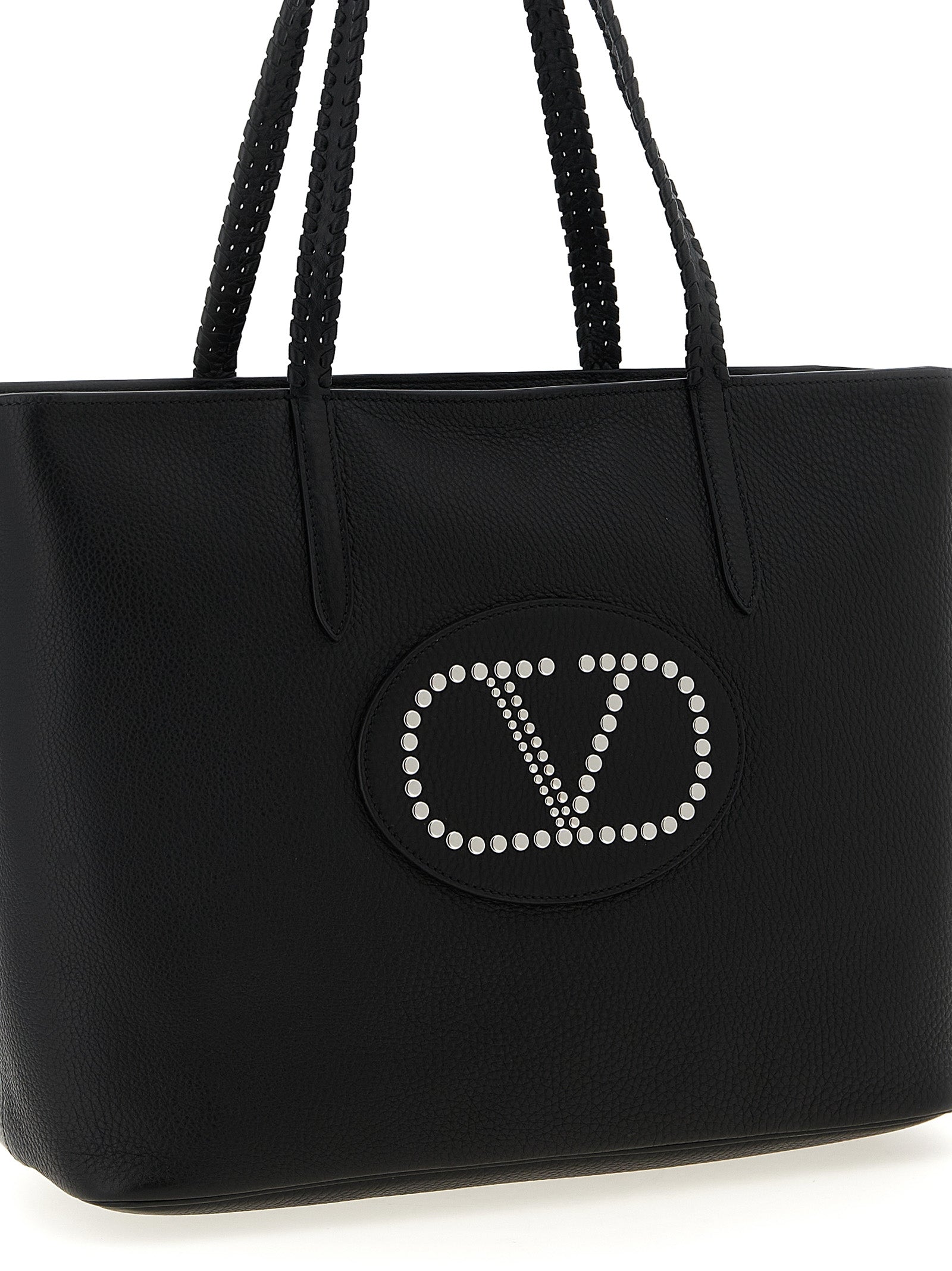 Schwarze Kalbsleder-Tasche