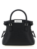 Schwarze Kalbsleder-Handtasche