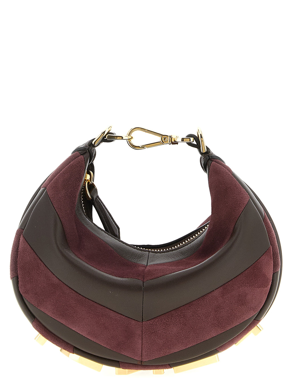 Multicolor Lammleder Handtasche