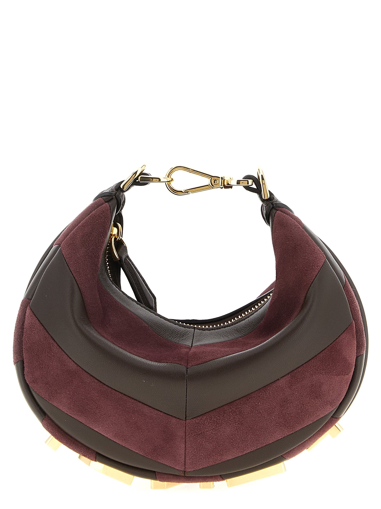 Multicolor Lammleder Handtasche