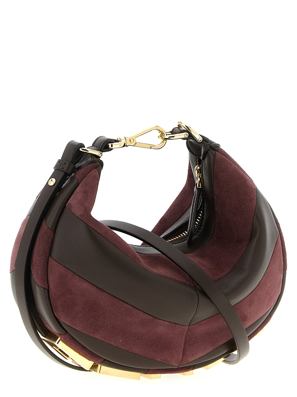 Multicolor Lammleder Handtasche