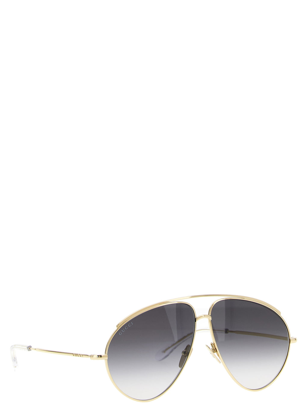 Goldfarbene Sonnenbrille aus Metall