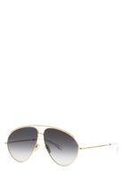Goldfarbene Sonnenbrille aus Metall