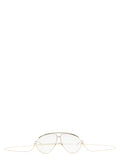 Goldfarbene Sonnenbrille aus Polyamid