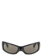 Schwarze Sonnenbrille aus Polyamid 322854BM
