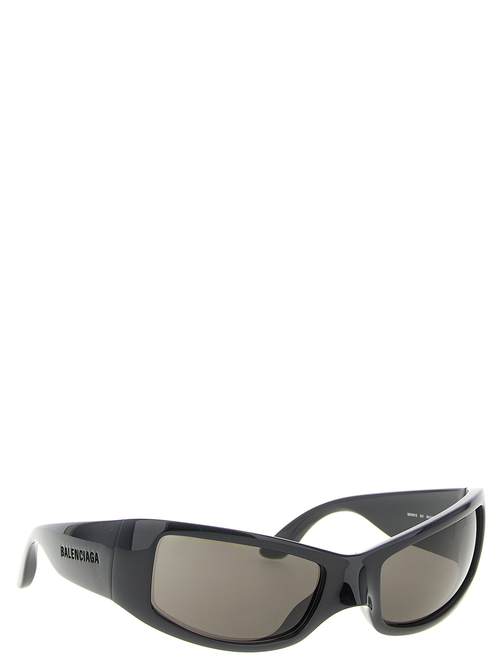 Schwarze Sonnenbrille aus Polyamid 322854BM