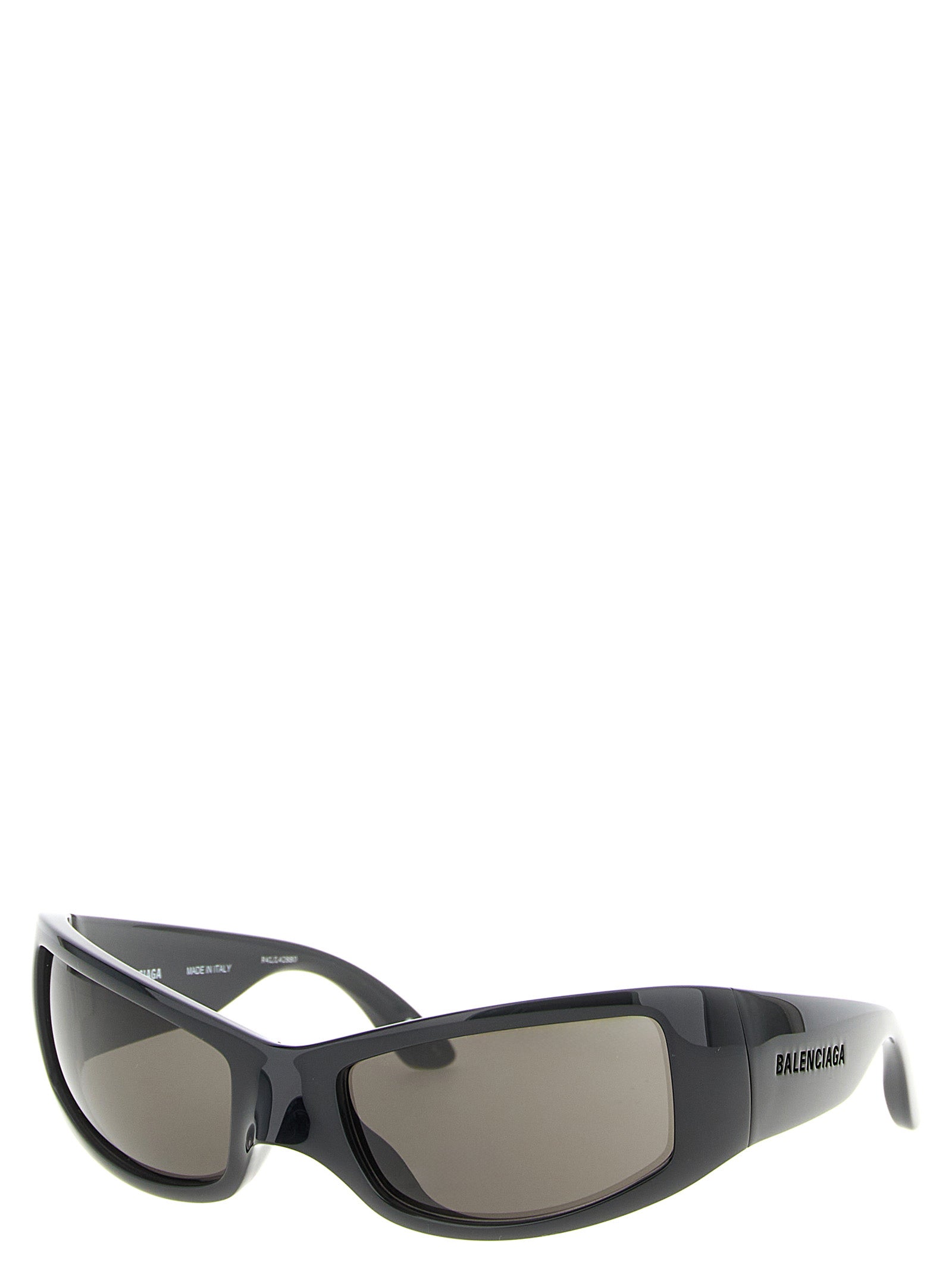Schwarze Sonnenbrille aus Polyamid 322854BM