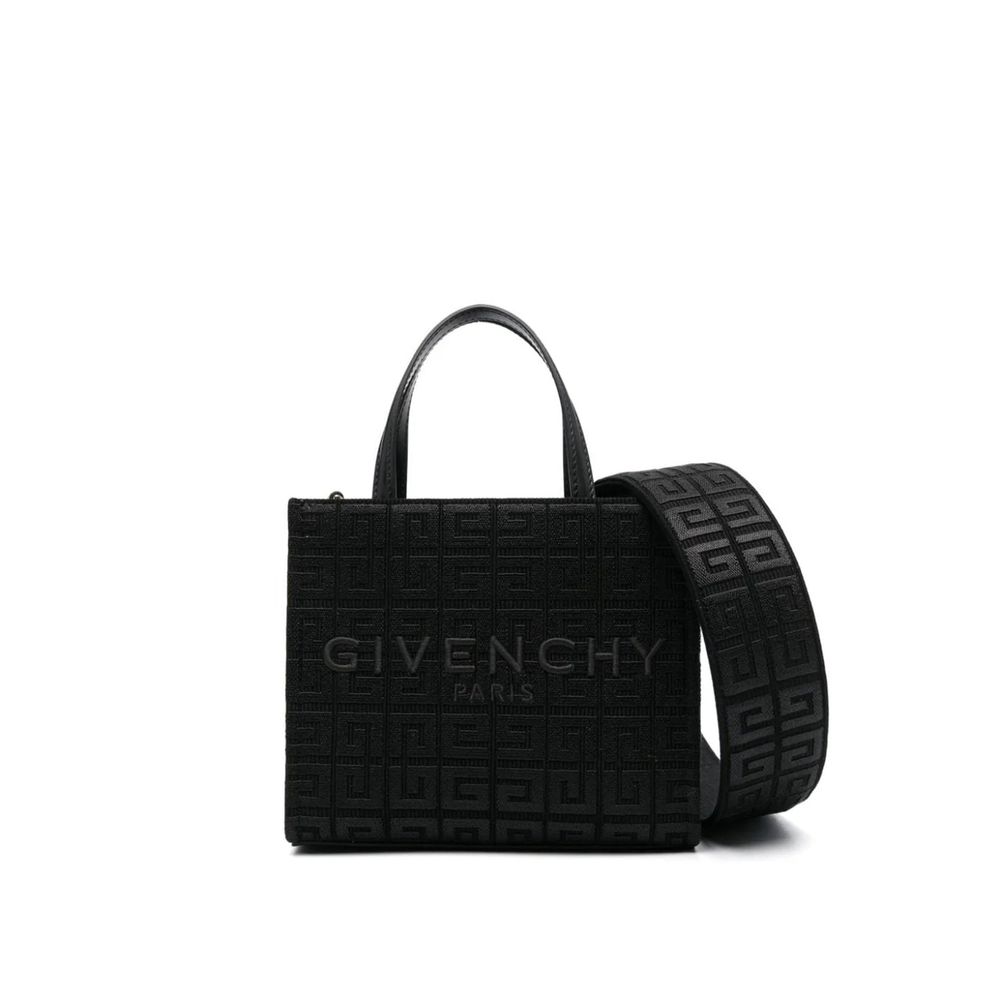 Schwarze Baumwolltasche