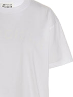 Weißes Baumwoll-T-Shirt