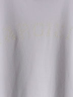 Weißes Baumwoll-T-Shirt