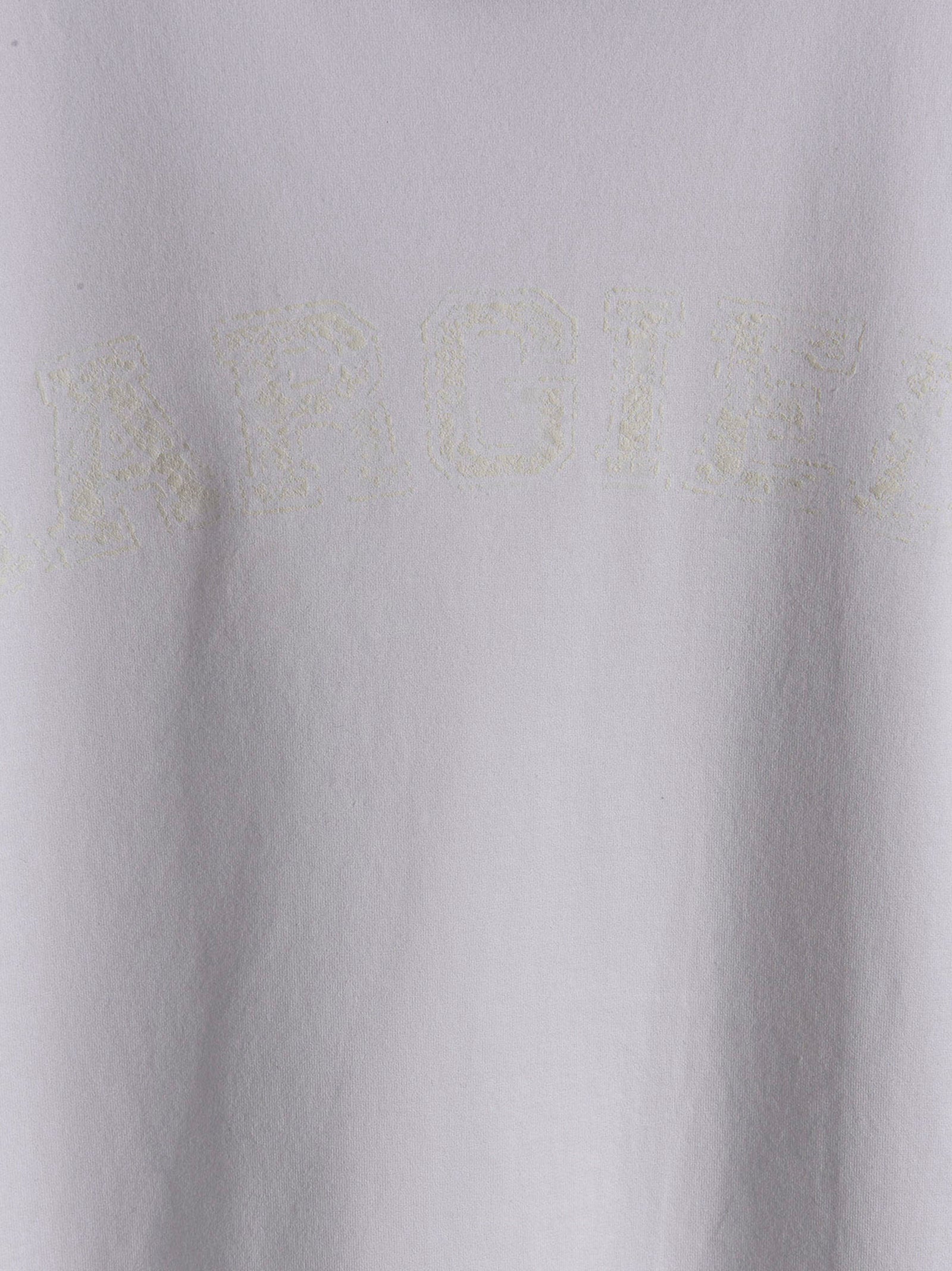 Weißes Baumwoll-T-Shirt