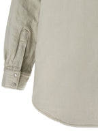 Weiße Jeansjacke aus Baumwolle