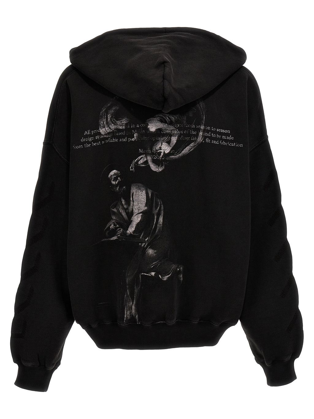 Grauer Baumwollpullover