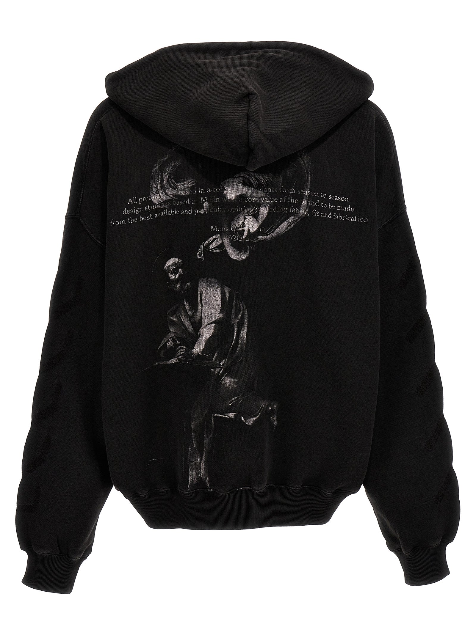 Grauer Baumwollpullover