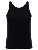 Blaue Tanktops aus reiner Schurwolle