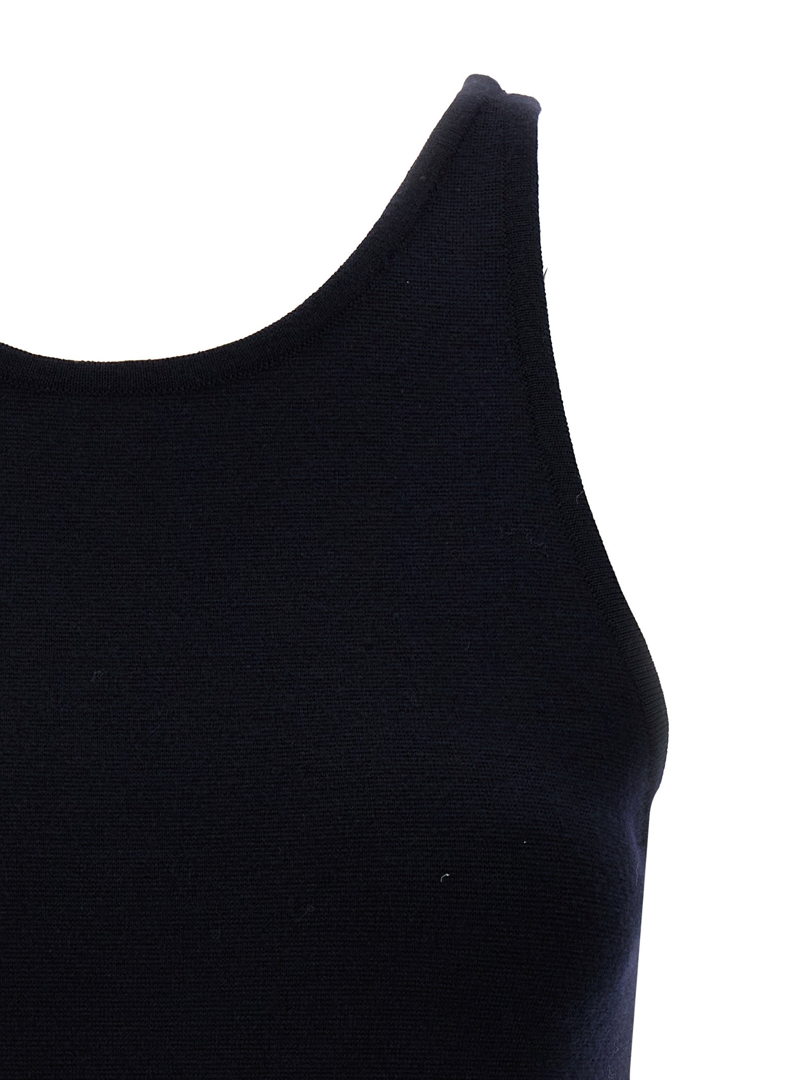 Blaue Tanktops aus reiner Schurwolle