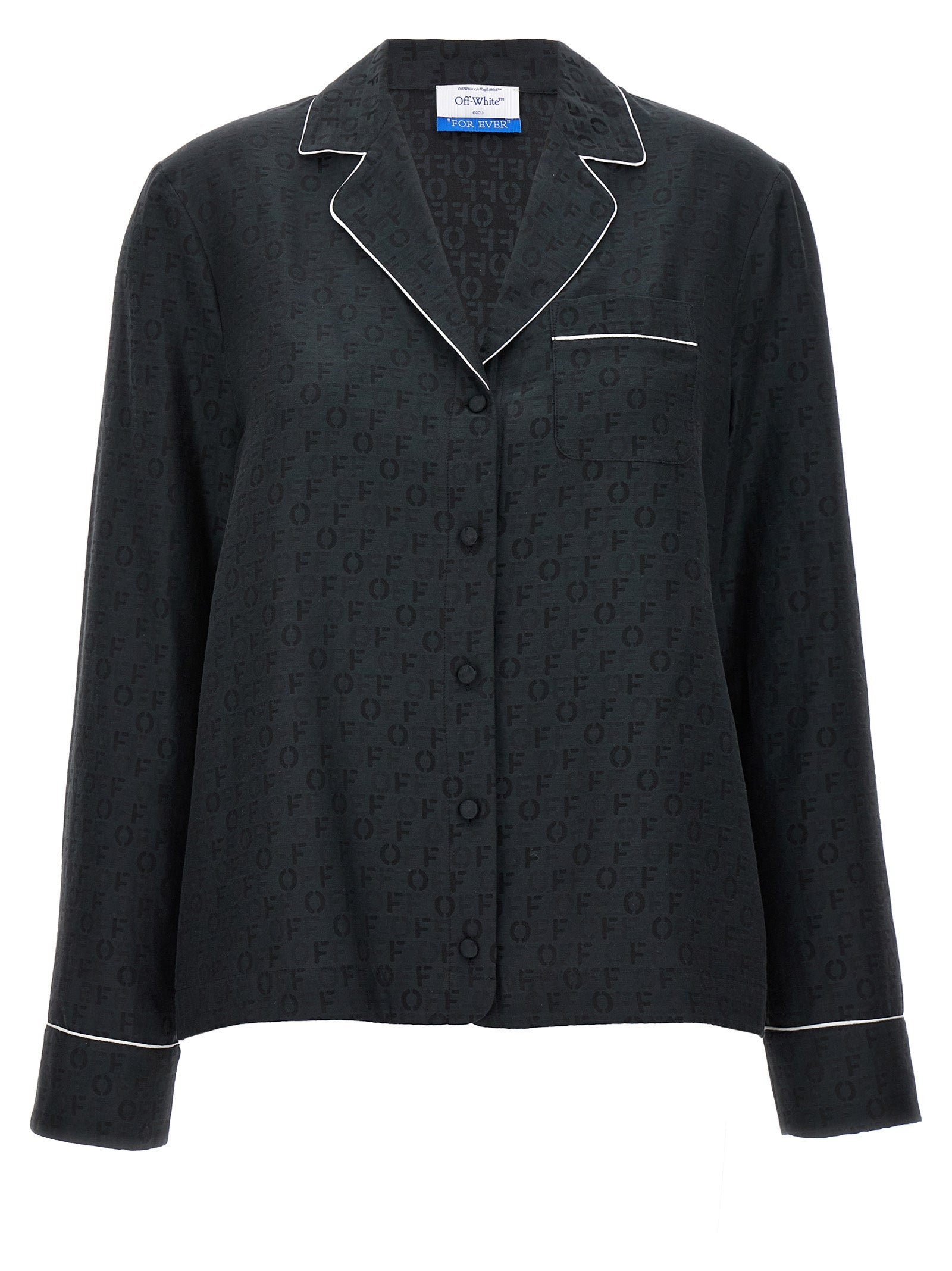 Schwarze Seidenbluse