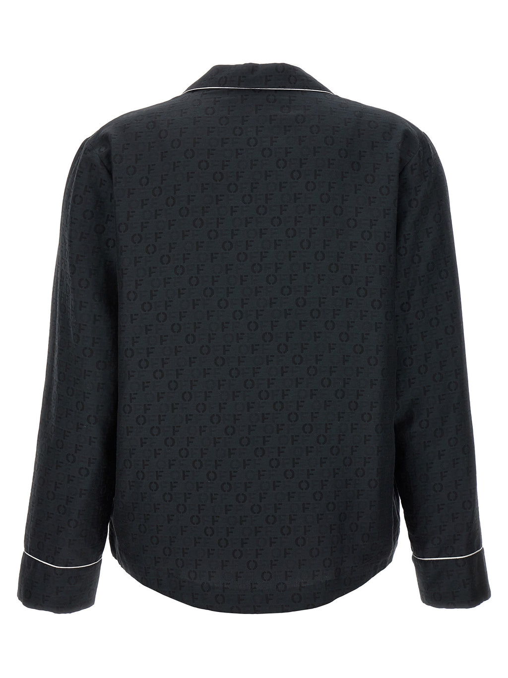 Schwarze Seidenbluse