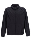 Blaue Shell-Jacke aus Polyamid