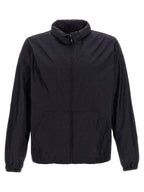 Blaue Shell-Jacke aus Polyamid