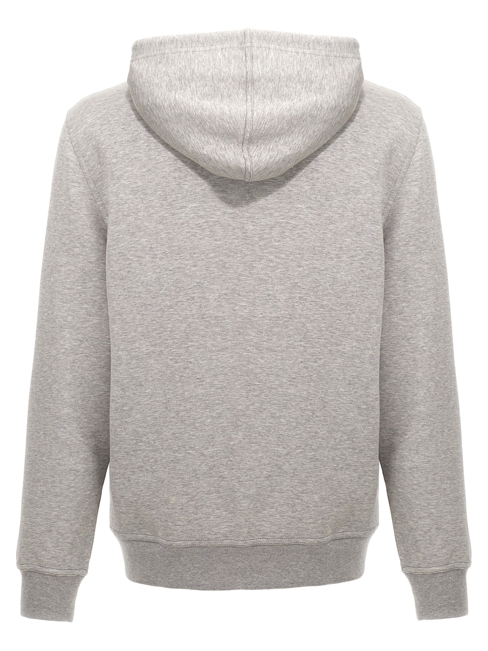 Grauer Baumwollpullover