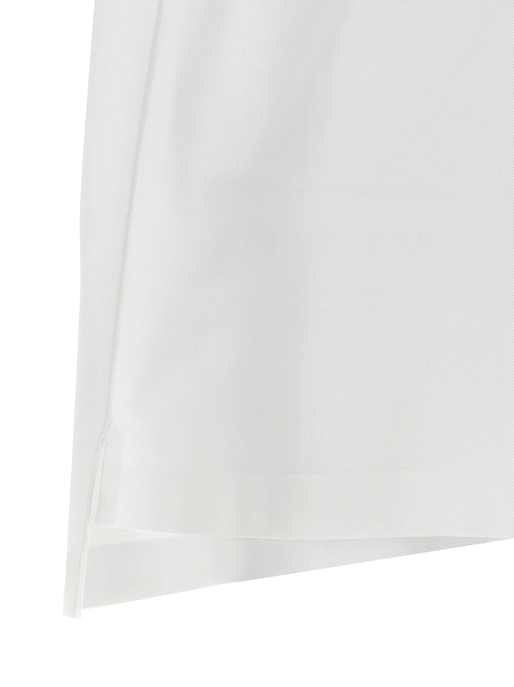 Weißes Poloshirt aus Baumwolle