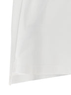 Weißes Poloshirt aus Baumwolle