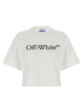 Weißes Baumwoll-T-Shirt