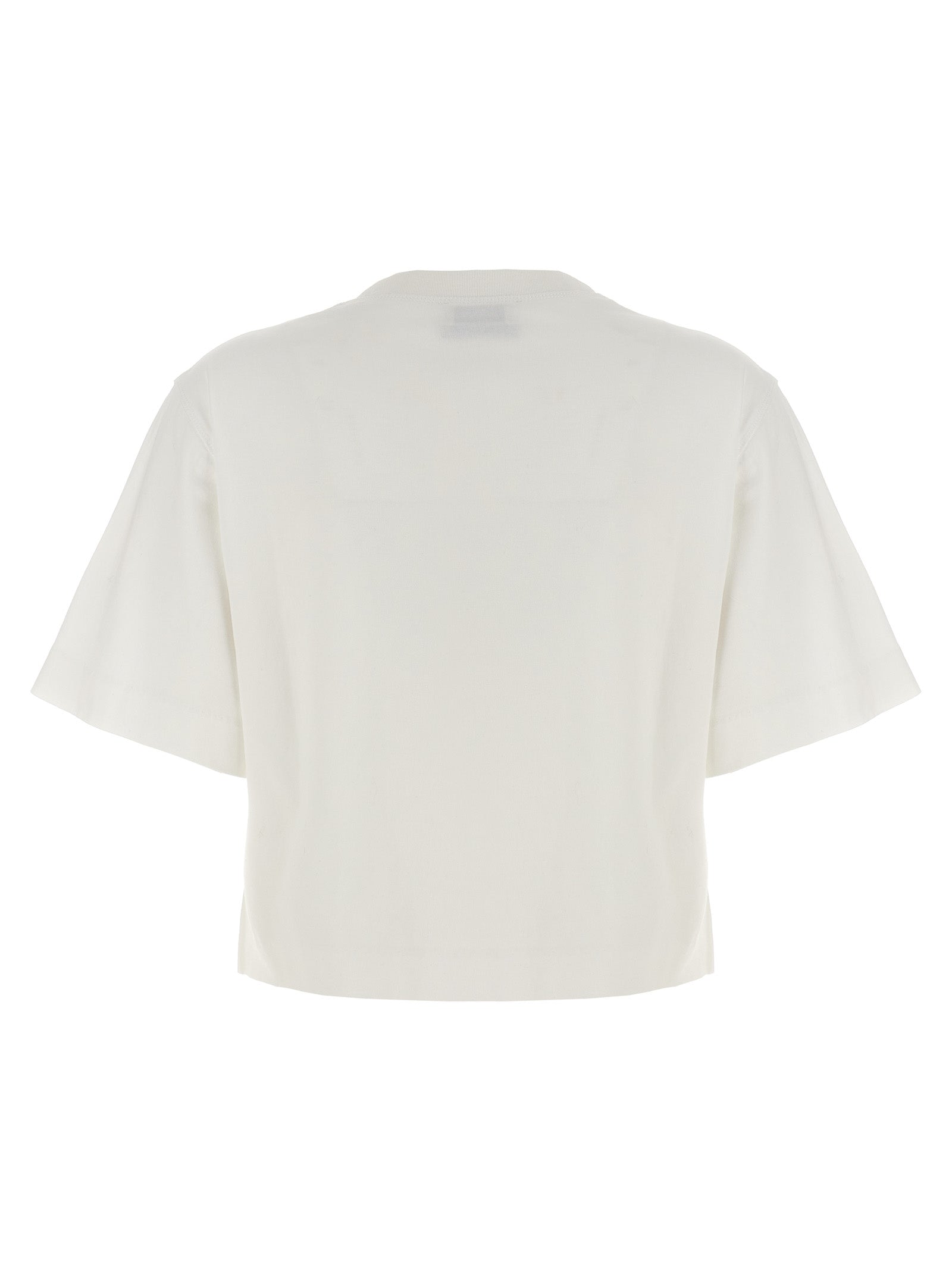 Weißes Baumwoll-T-Shirt