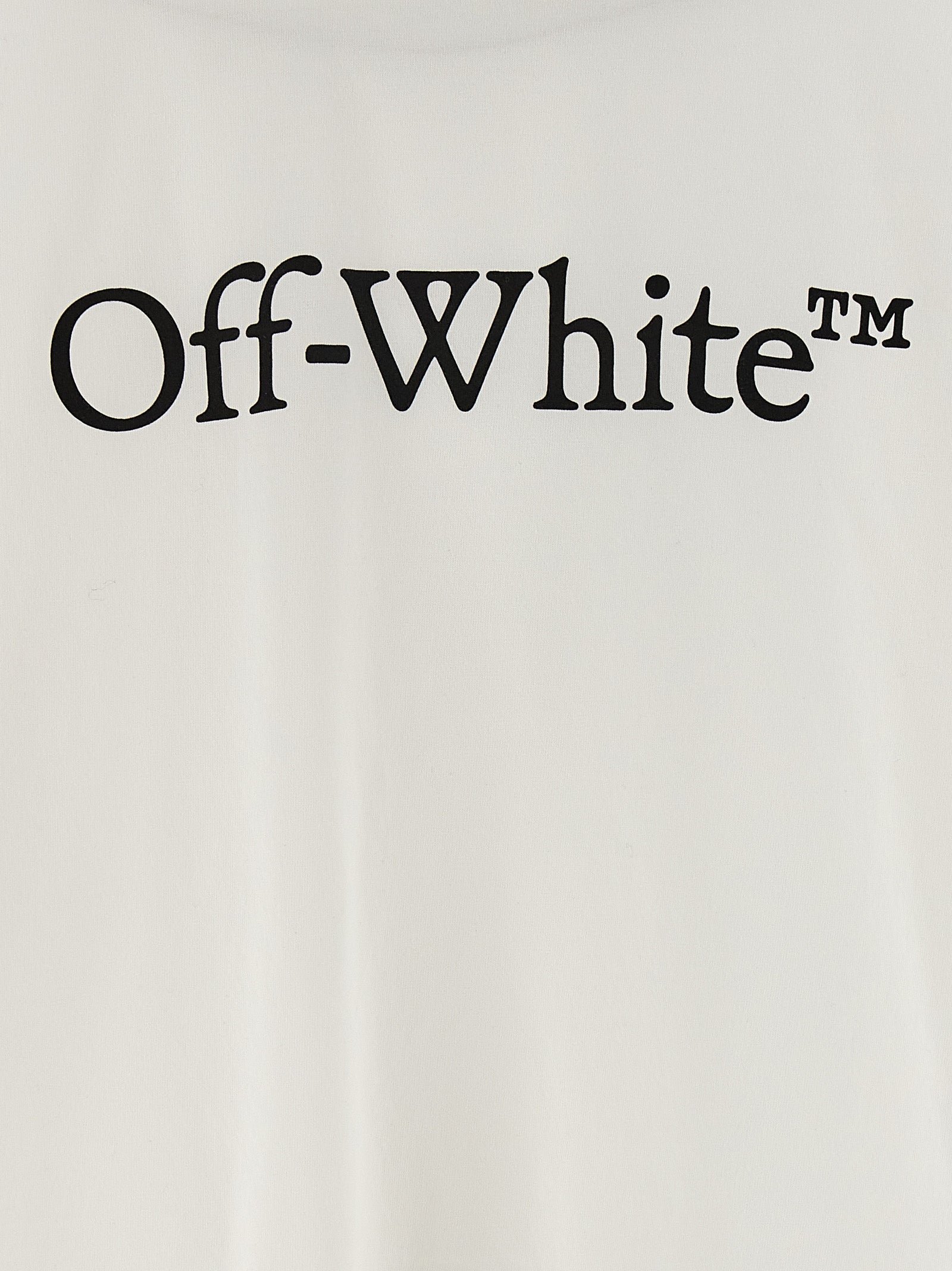 Weißes Baumwoll-T-Shirt